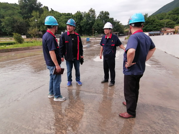 公司開(kāi)展二季度安環(huán)、消防、防汛綜合大檢查