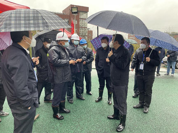 副市長汪發(fā)進一行視察公司田家炳中學疫情隔離點項目建設 副市長汪發(fā)進一行視察公司田家炳中學疫情隔離點項目建設
