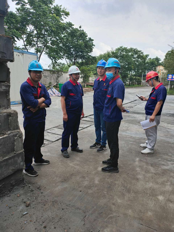 公司開展二季度安環(huán)、消防、防汛綜合大檢查
