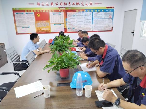 公司開展第三季度安全、環(huán)保、消防綜合檢查 